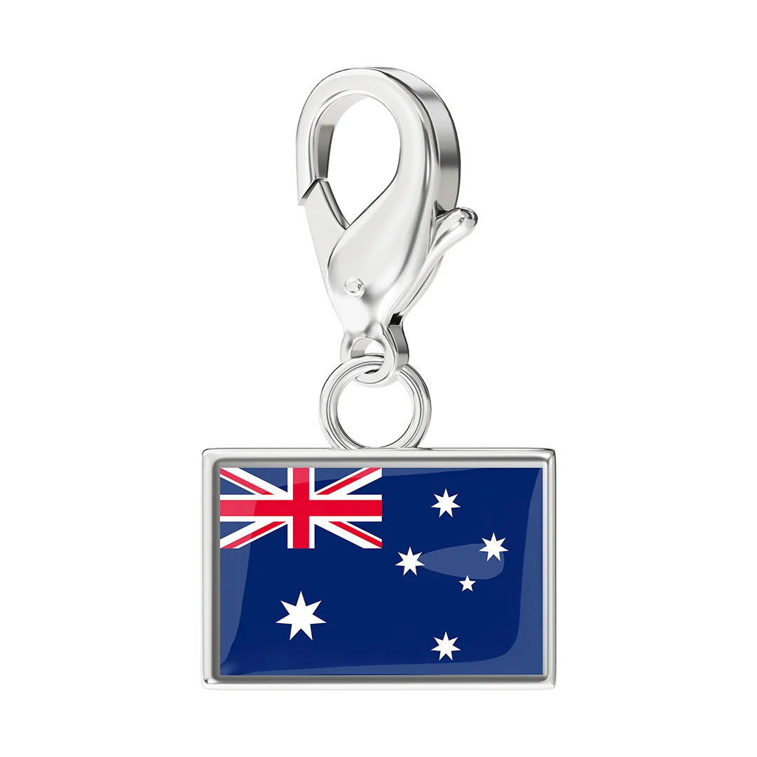 EveryPlace - Premium 316L Stainless Steel Flag Charms