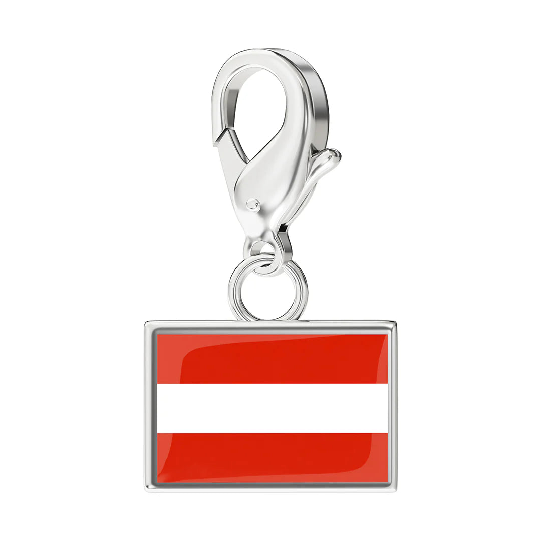EveryPlace - Premium 316L Stainless Steel Flag Charms