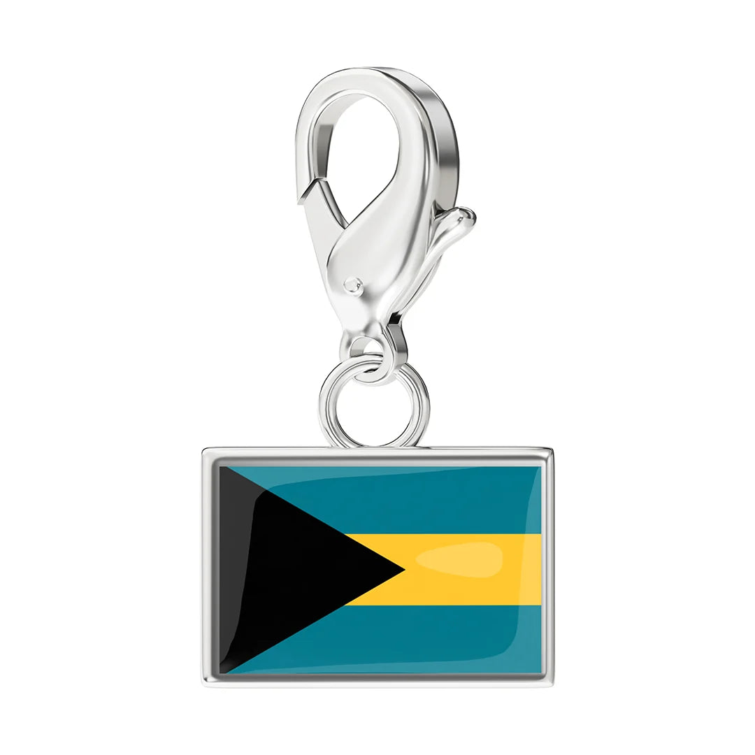 EveryPlace - Premium 316L Stainless Steel Flag Charms