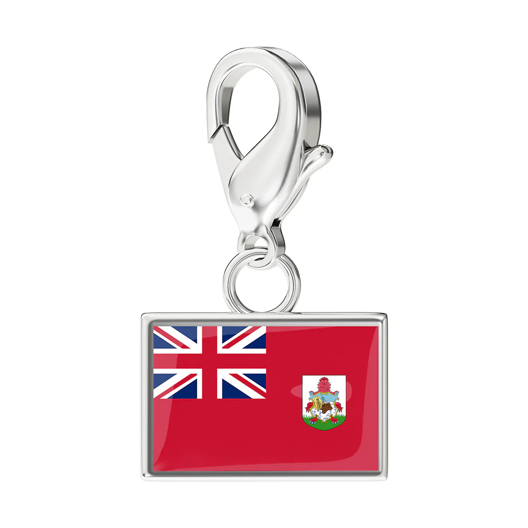 EveryPlace - Premium 316L Stainless Steel Flag Charms