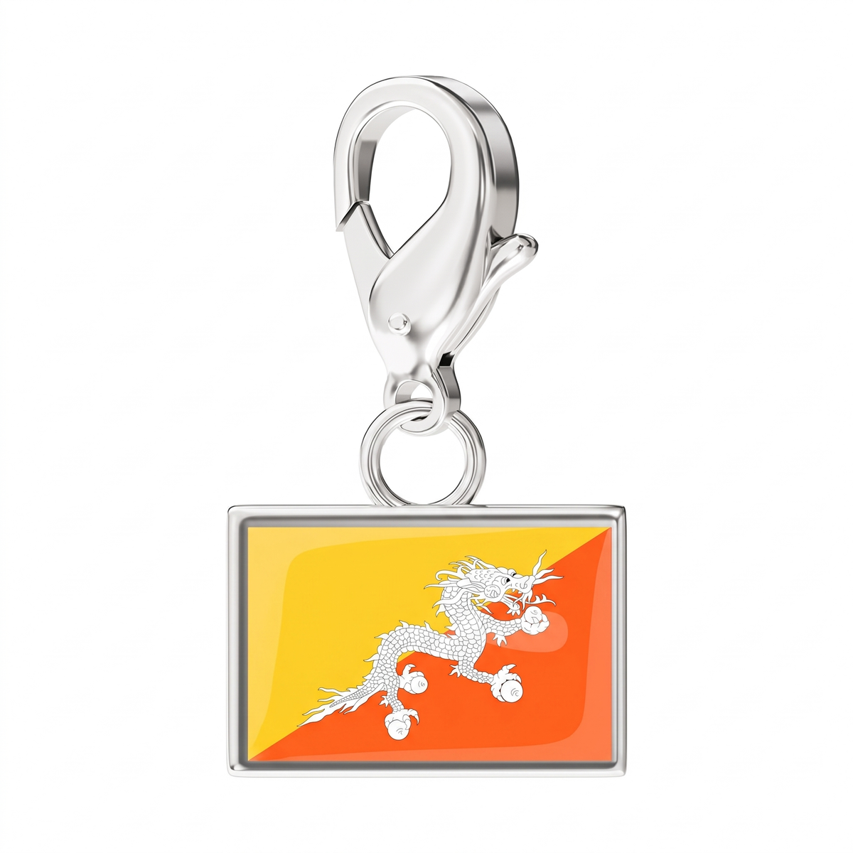 EveryPlace - Premium 316L Stainless Steel Flag Charms