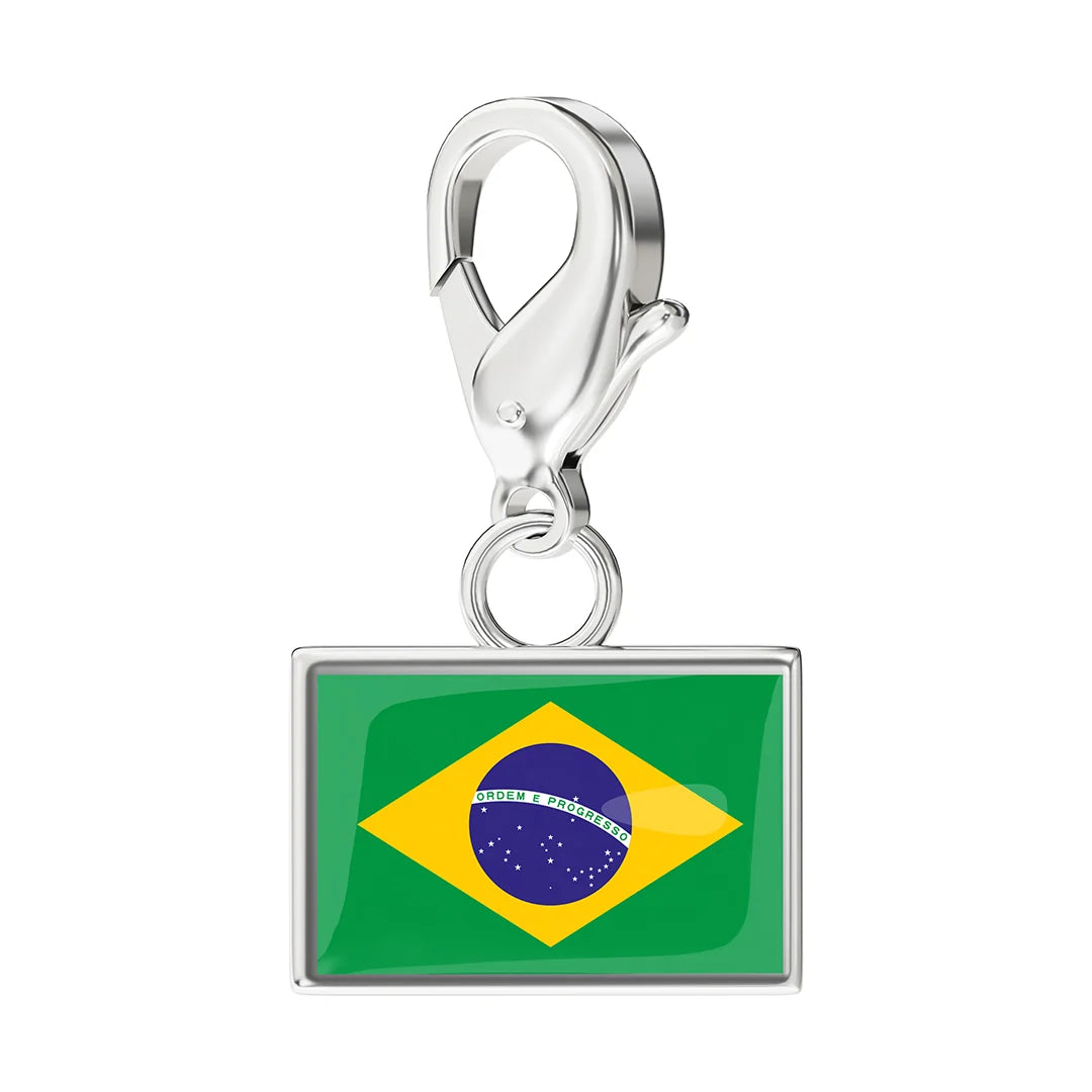 EveryPlace - Premium 316L Stainless Steel Flag Charms