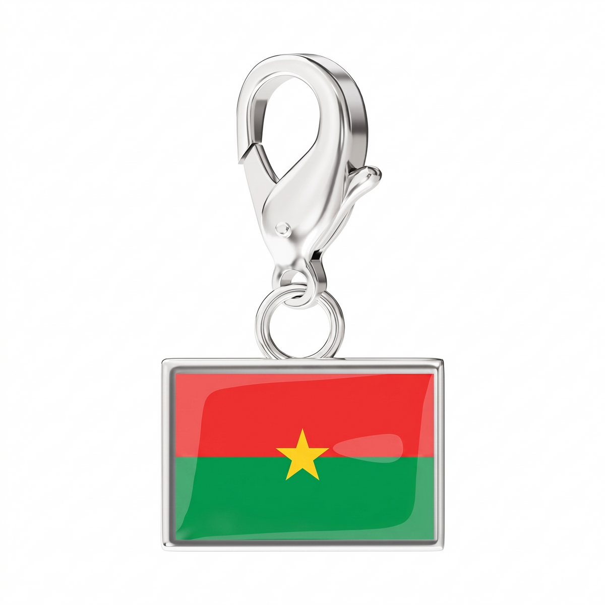 EveryPlace - Premium 316L Stainless Steel Flag Charms