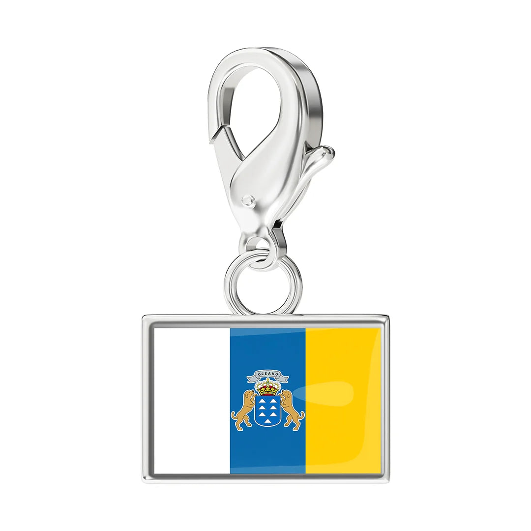 EveryPlace - Premium 316L Stainless Steel Flag Charms