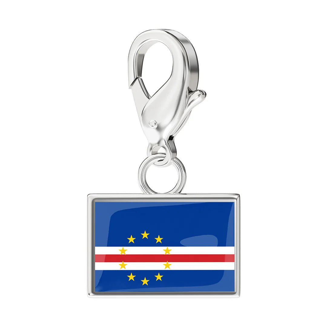 EveryPlace - Premium 316L Stainless Steel Flag Charms
