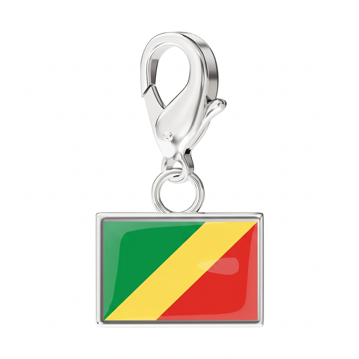 EveryPlace - Premium 316L Stainless Steel Flag Charms