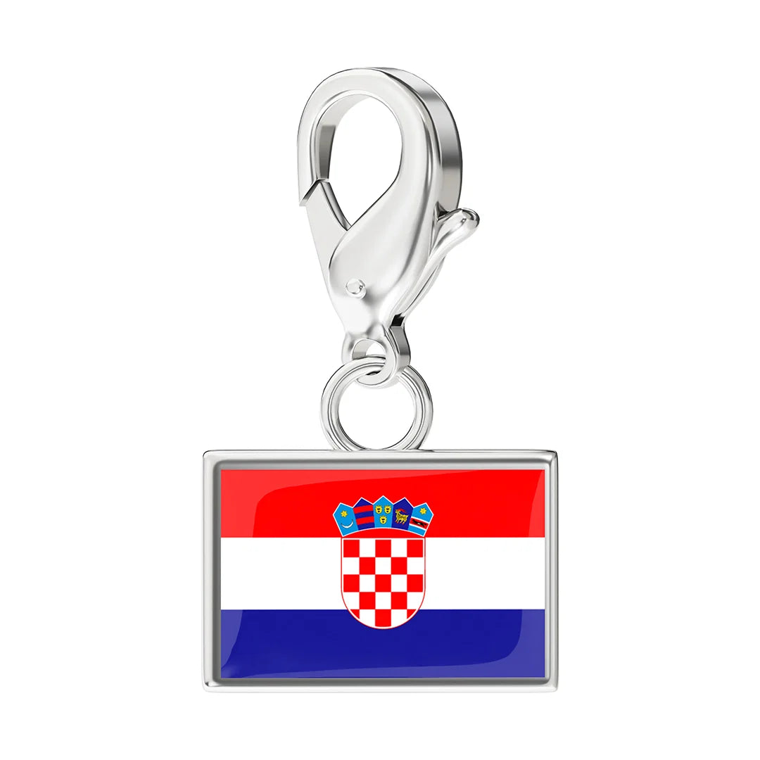 EveryPlace - Premium 316L Stainless Steel Flag Charms