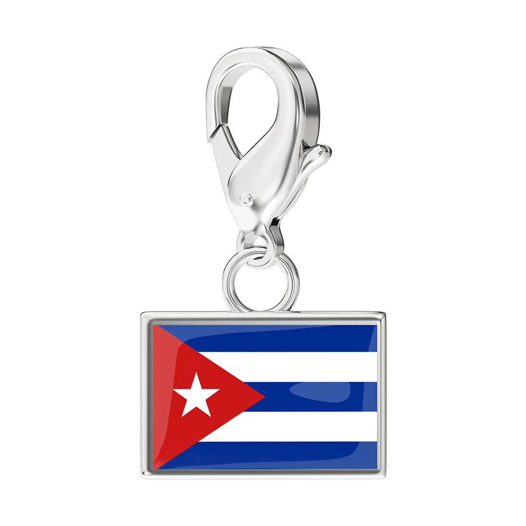 EveryPlace - Premium 316L Stainless Steel Flag Charms