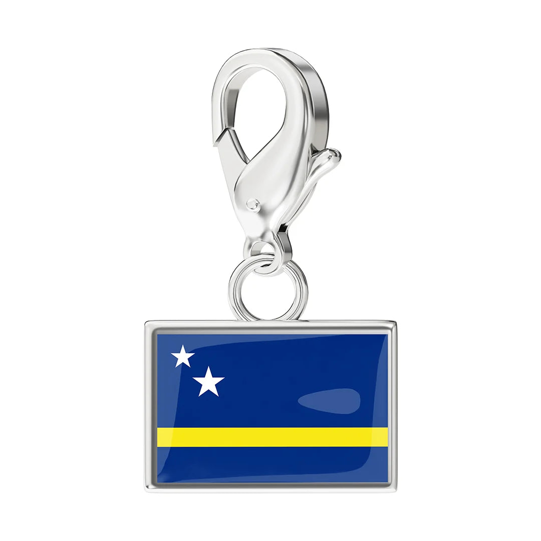 EveryPlace - Premium 316L Stainless Steel Flag Charms