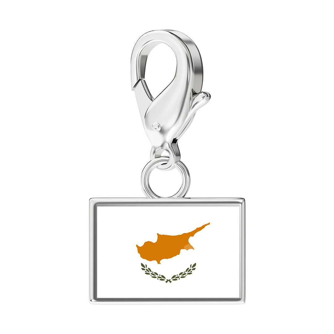 EveryPlace - Premium 316L Stainless Steel Flag Charms