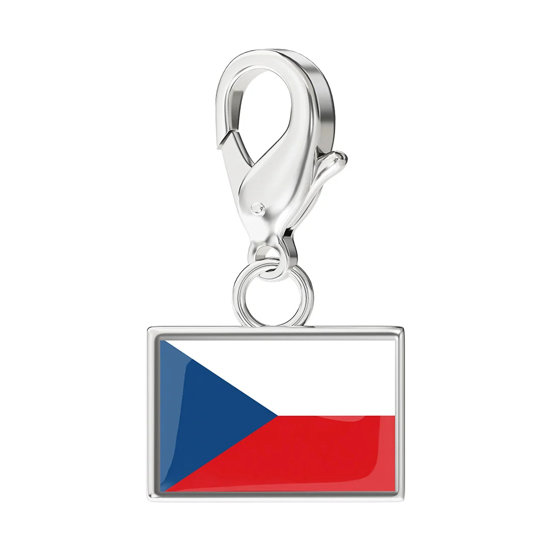 EveryPlace - Premium 316L Stainless Steel Flag Charms