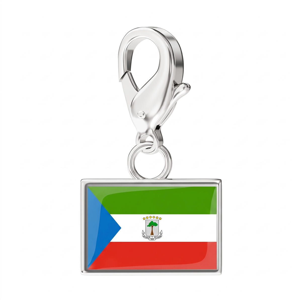 EveryPlace - Premium 316L Stainless Steel Flag Charms