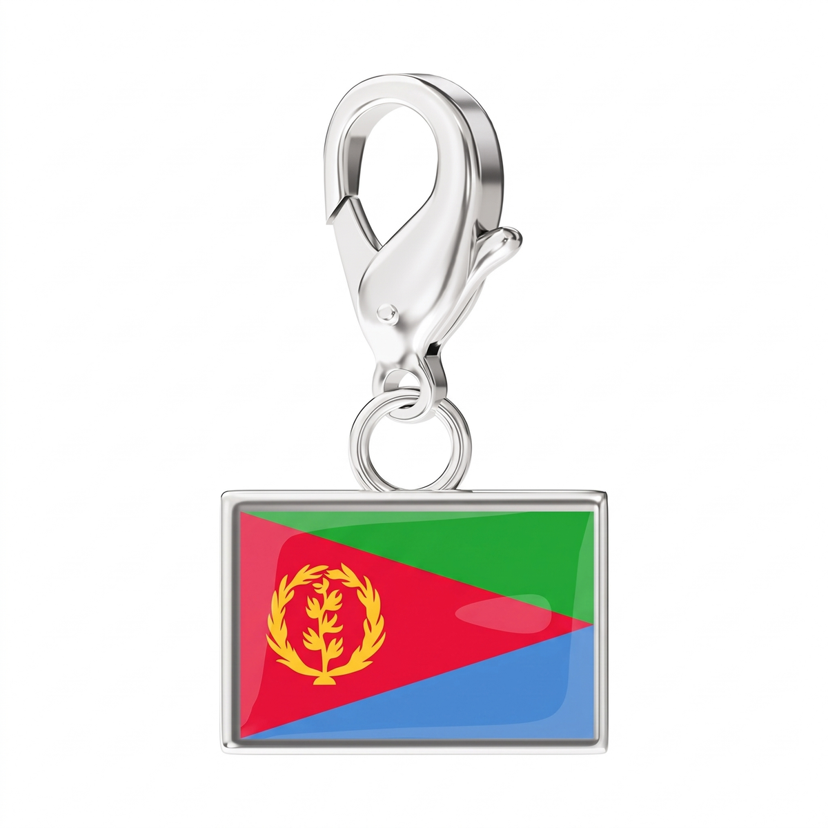 EveryPlace - Premium 316L Stainless Steel Flag Charms