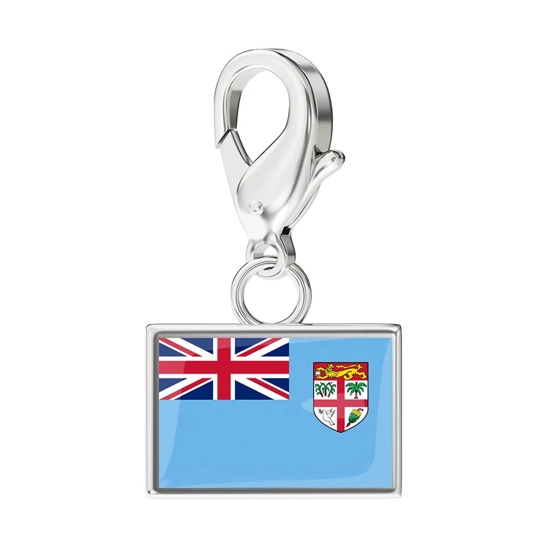 EveryPlace - Premium 316L Stainless Steel Flag Charms