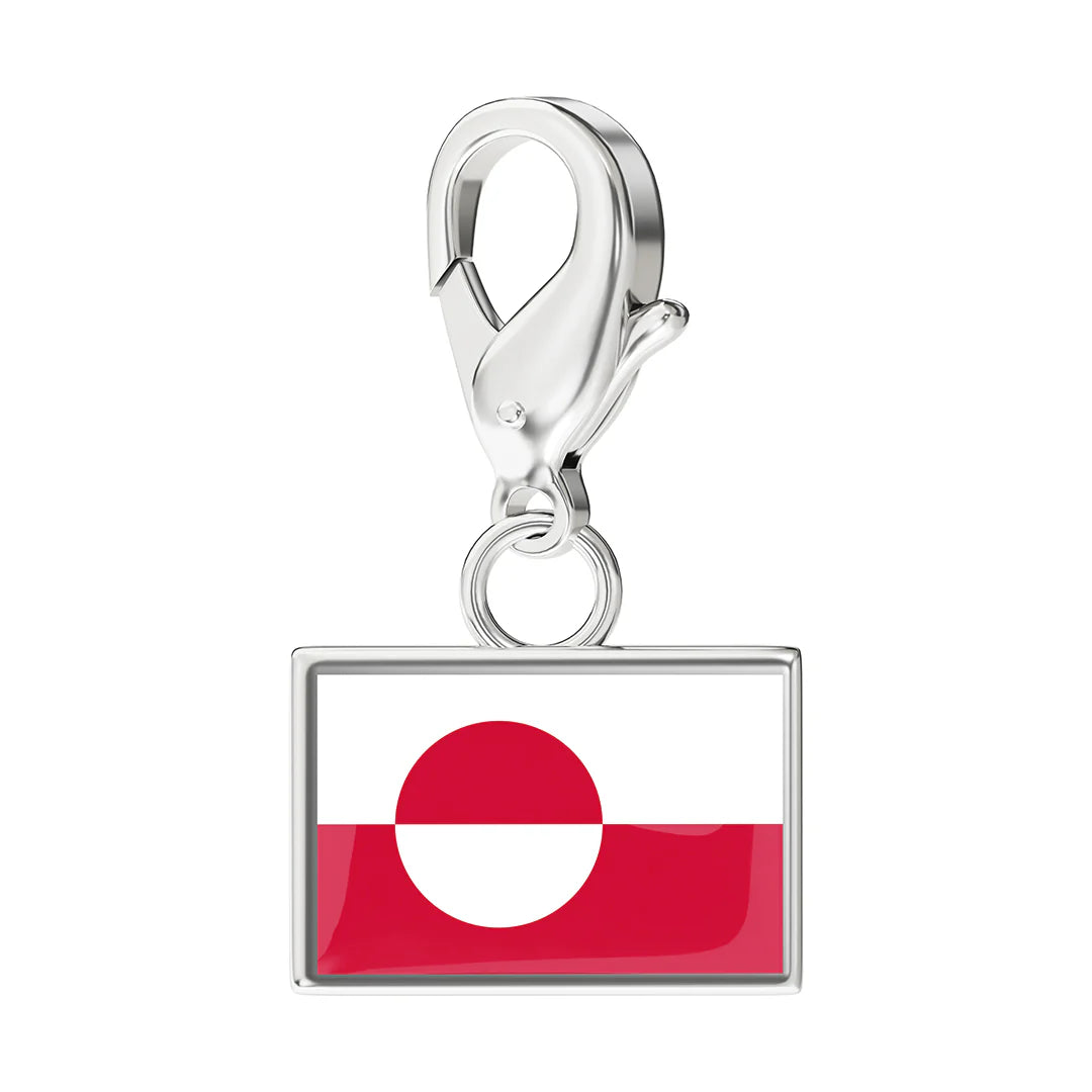 EveryPlace - Premium 316L Stainless Steel Flag Charms