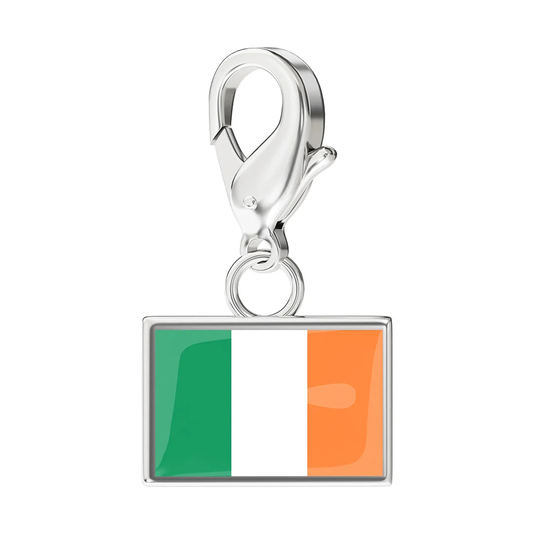 EveryPlace - Premium 316L Stainless Steel Flag Charms