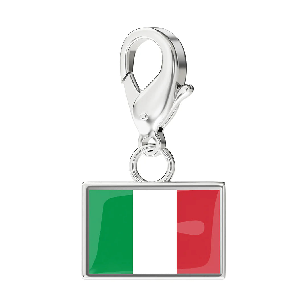 EveryPlace - Premium 316L Stainless Steel Flag Charms