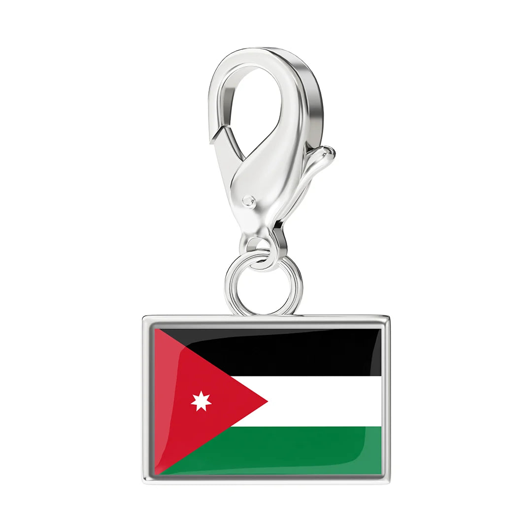 EveryPlace - Premium 316L Stainless Steel Flag Charms