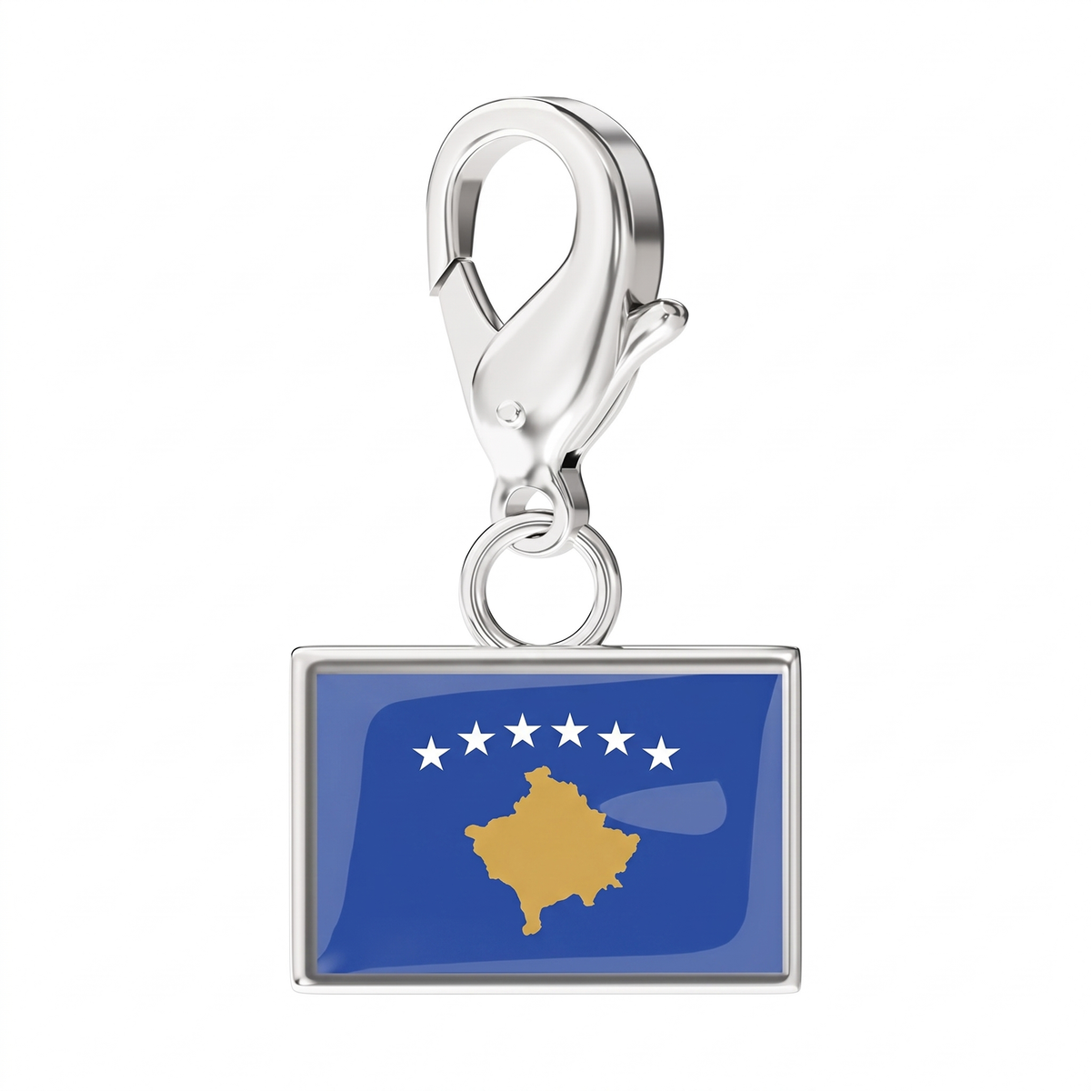 EveryPlace - Premium 316L Stainless Steel Flag Charms