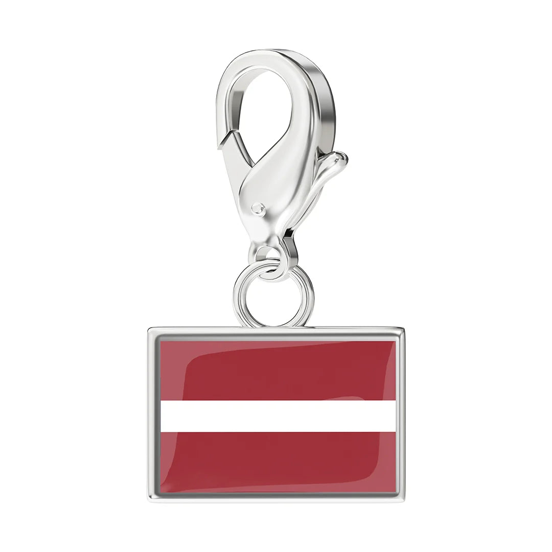 EveryPlace - Premium 316L Stainless Steel Flag Charms