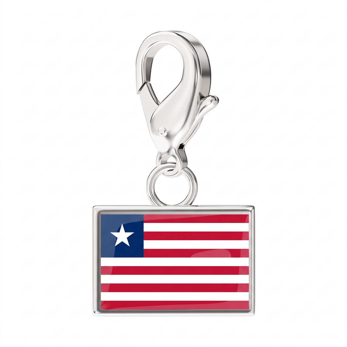 EveryPlace - Premium 316L Stainless Steel Flag Charms