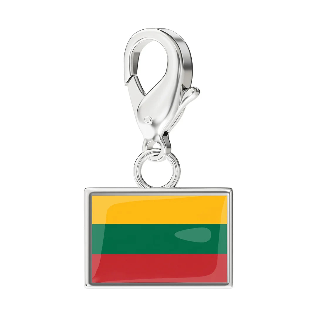 EveryPlace - Premium 316L Stainless Steel Flag Charms