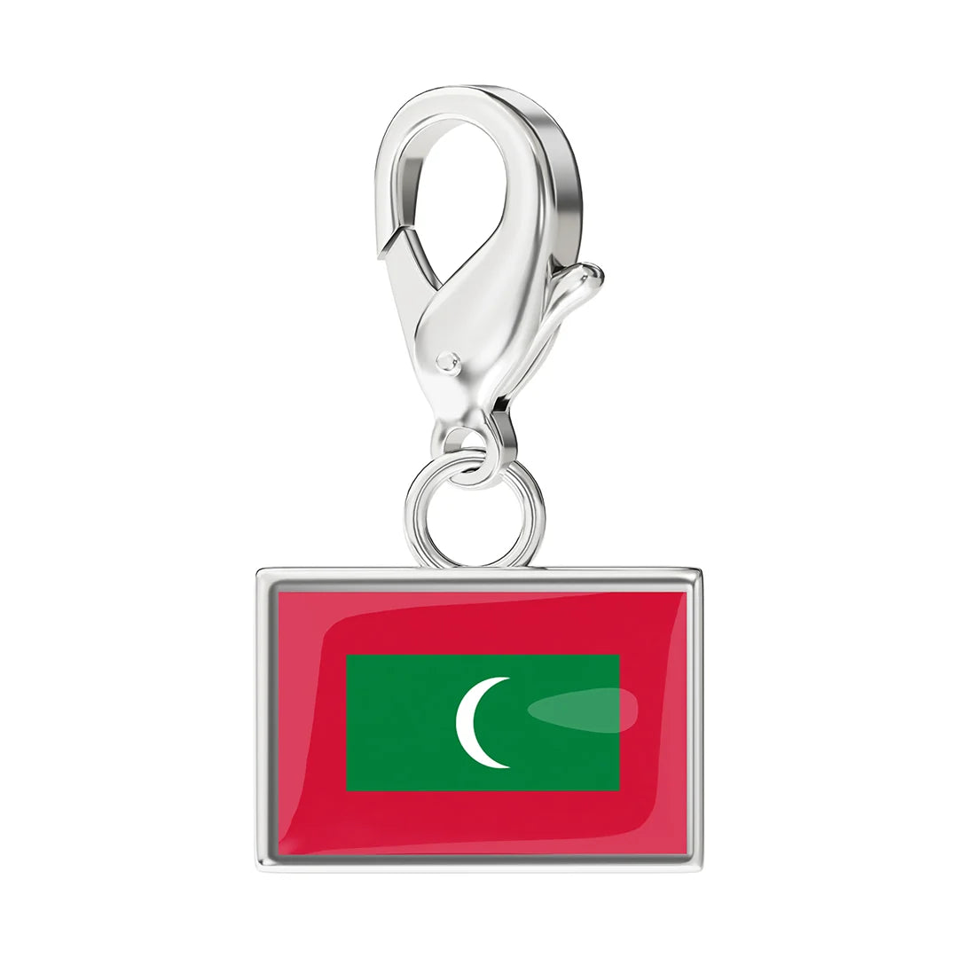EveryPlace - Premium 316L Stainless Steel Flag Charms