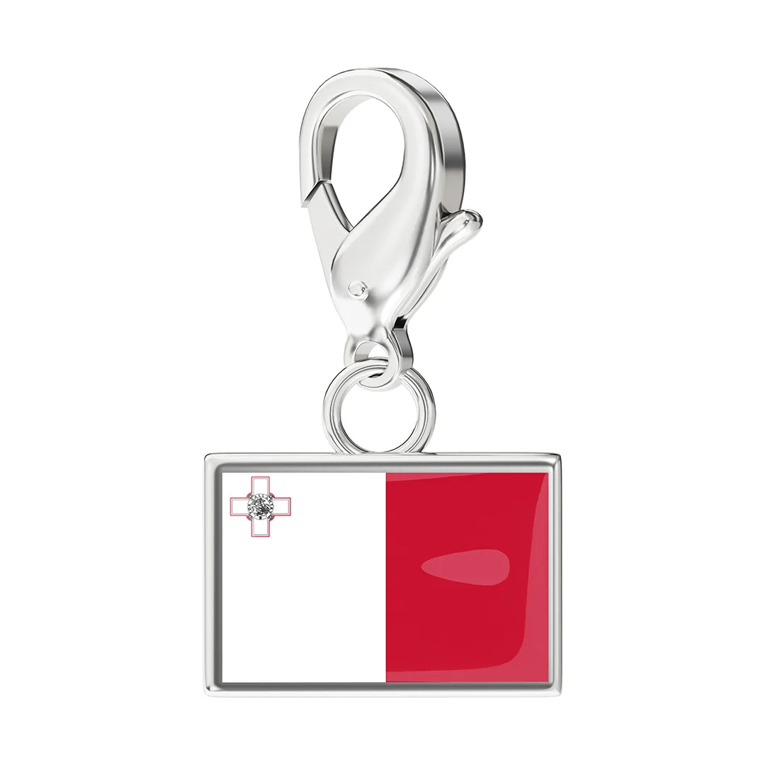 EveryPlace - Premium 316L Stainless Steel Flag Charms