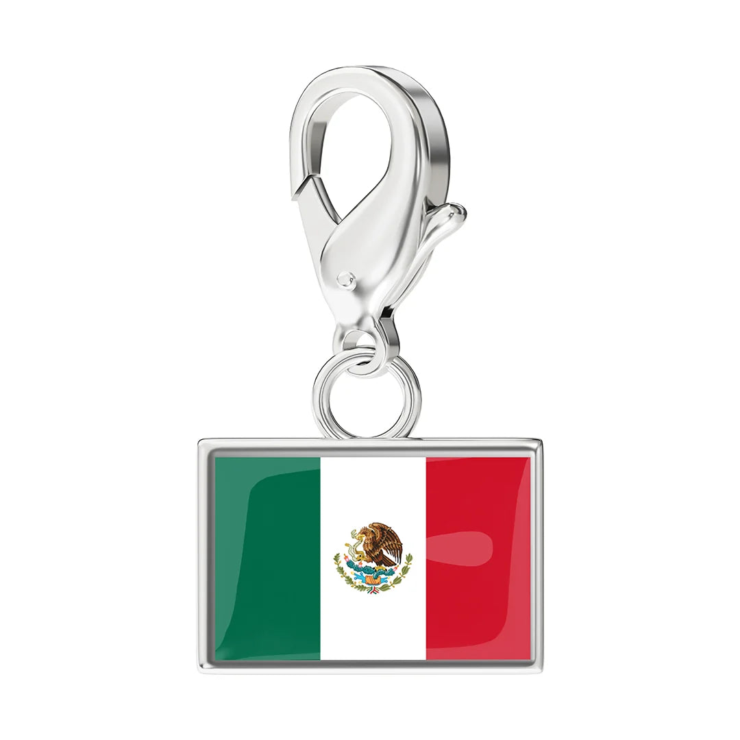 EveryPlace - Premium 316L Stainless Steel Flag Charms