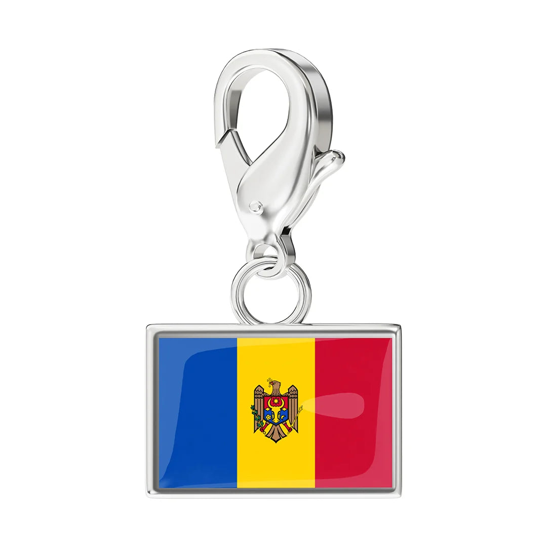 EveryPlace - Premium 316L Stainless Steel Flag Charms