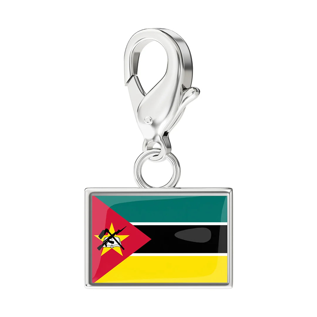 EveryPlace - Premium 316L Stainless Steel Flag Charms