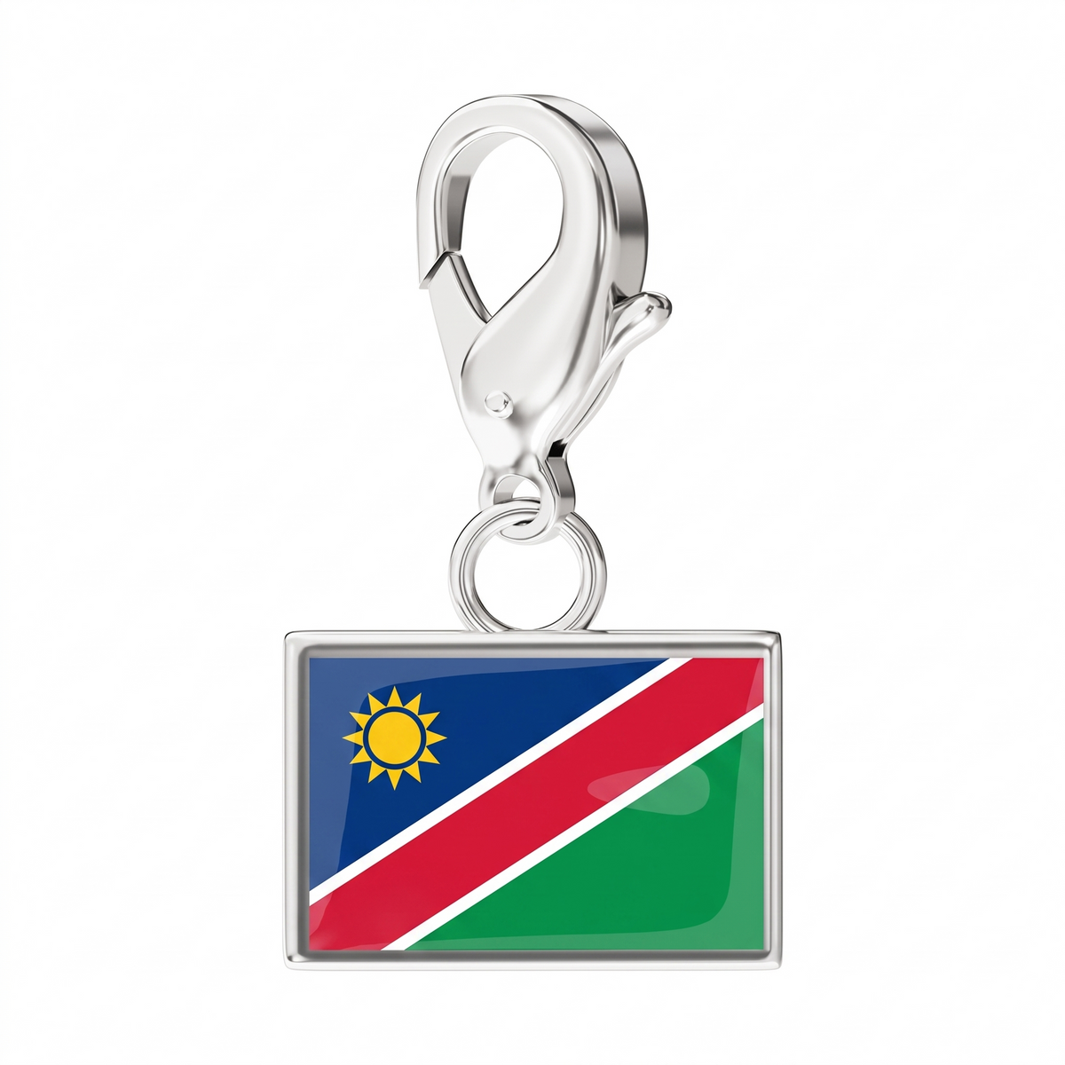 EveryPlace - Premium 316L Stainless Steel Flag Charms