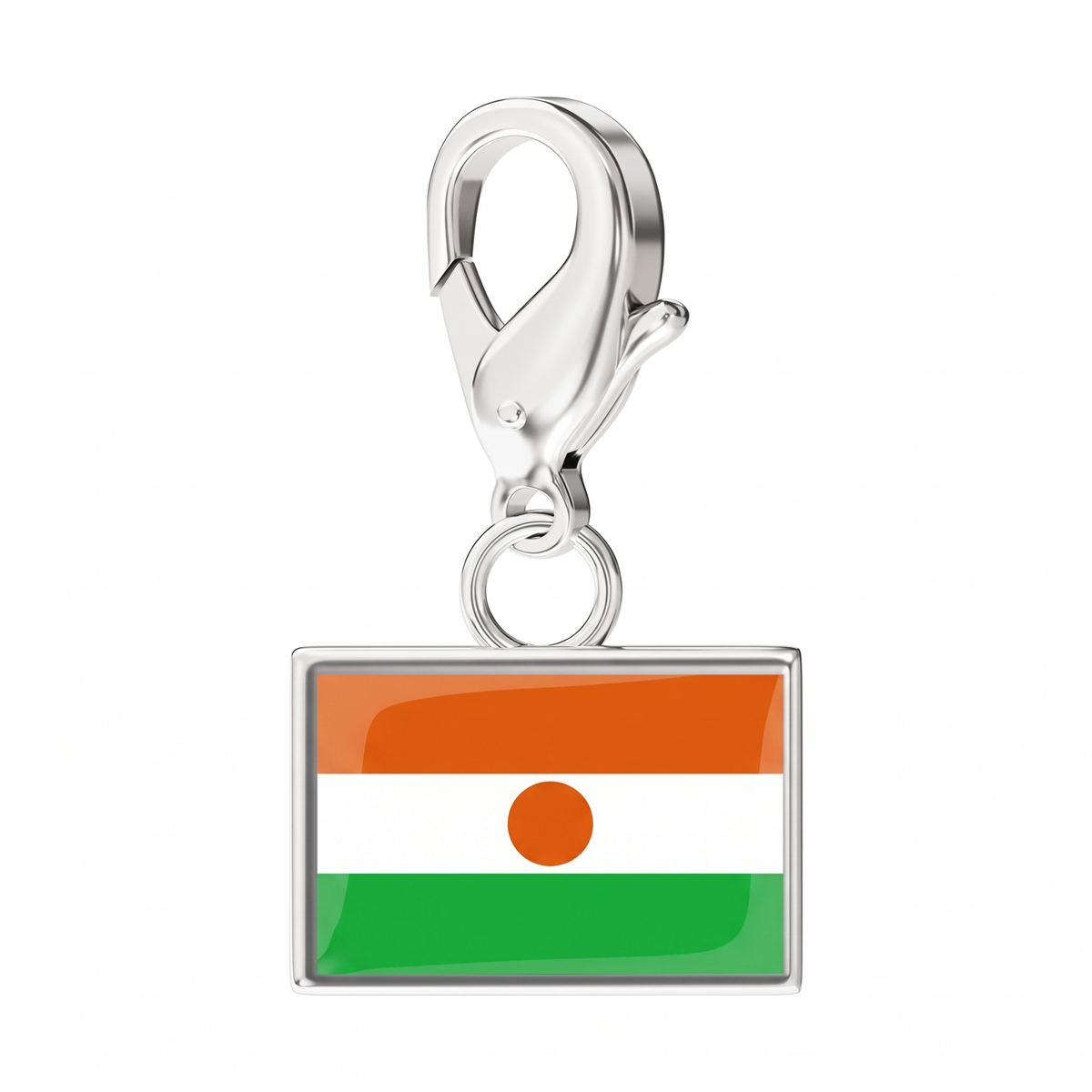 EveryPlace - Premium 316L Stainless Steel Flag Charms