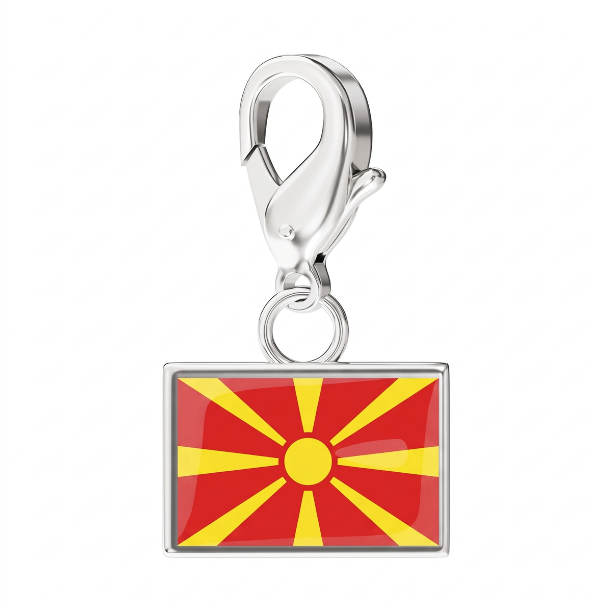 EveryPlace - Premium 316L Stainless Steel Flag Charms