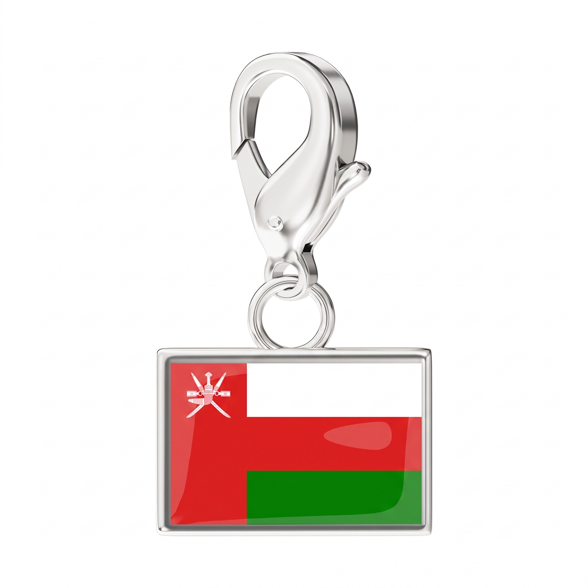 EveryPlace - Premium 316L Stainless Steel Flag Charms