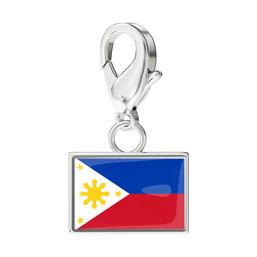 EveryPlace - Premium 316L Stainless Steel Flag Charms