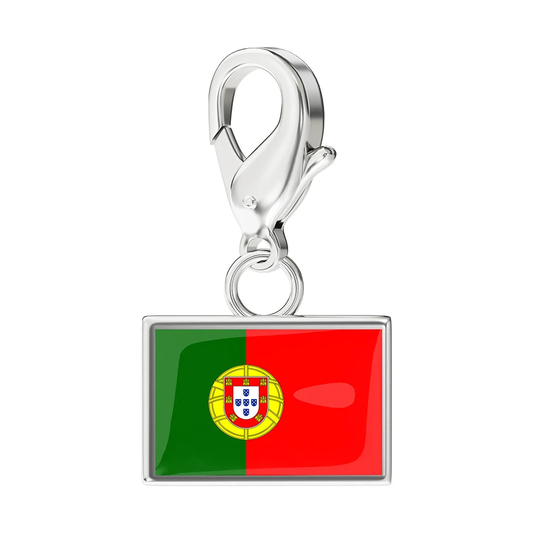 EveryPlace - Premium 316L Stainless Steel Flag Charms