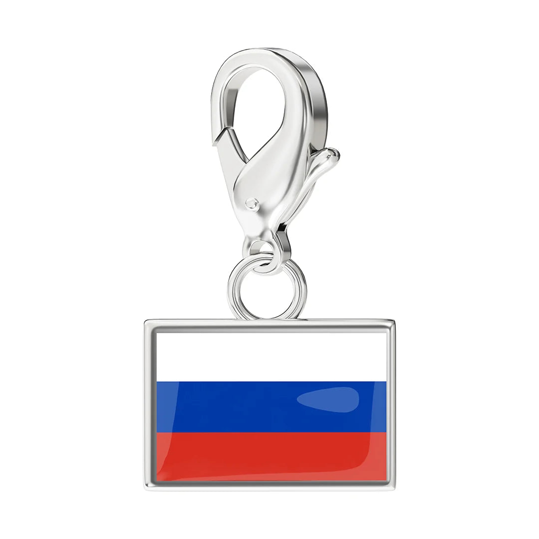 EveryPlace - Premium 316L Stainless Steel Flag Charms