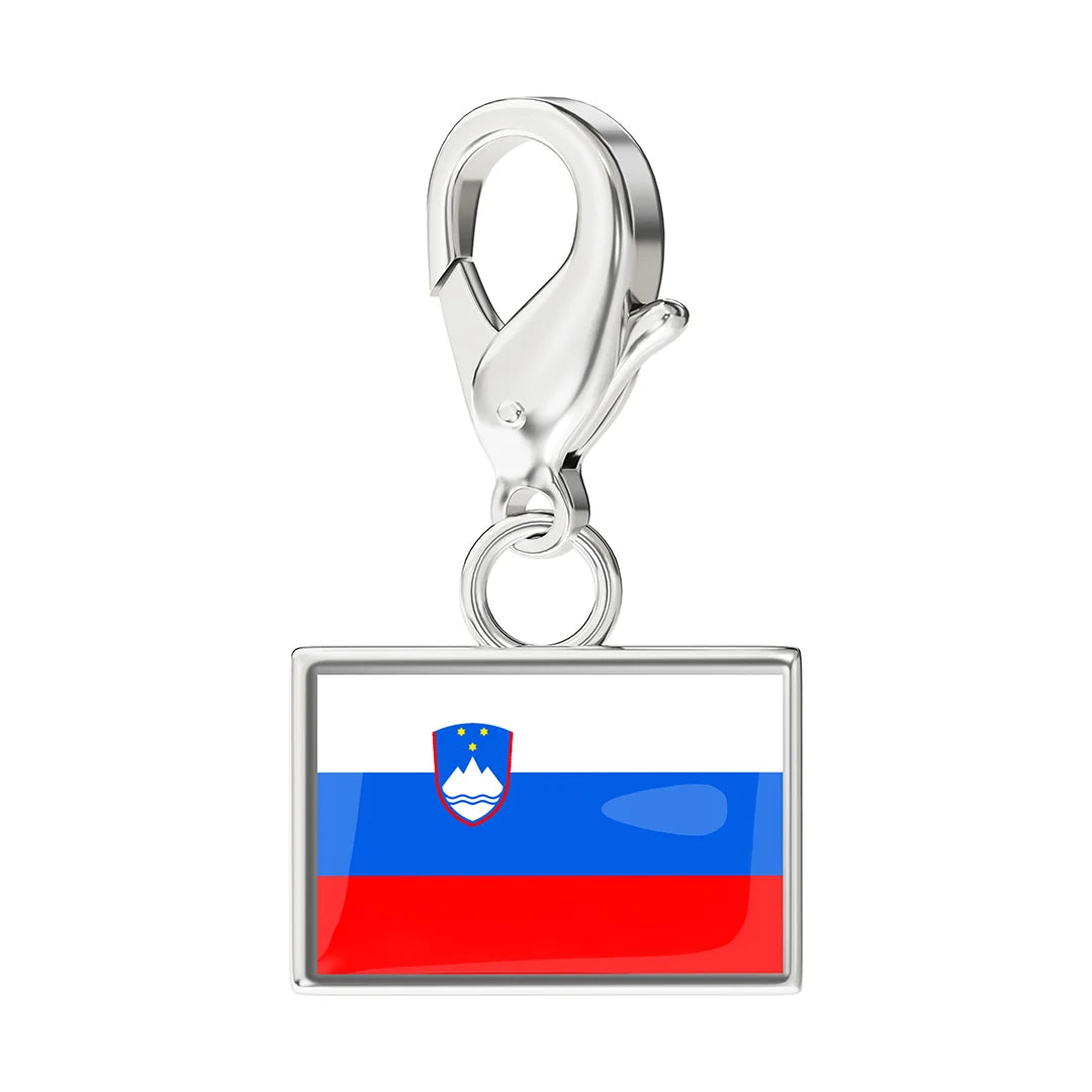 EveryPlace - Premium 316L Stainless Steel Flag Charms