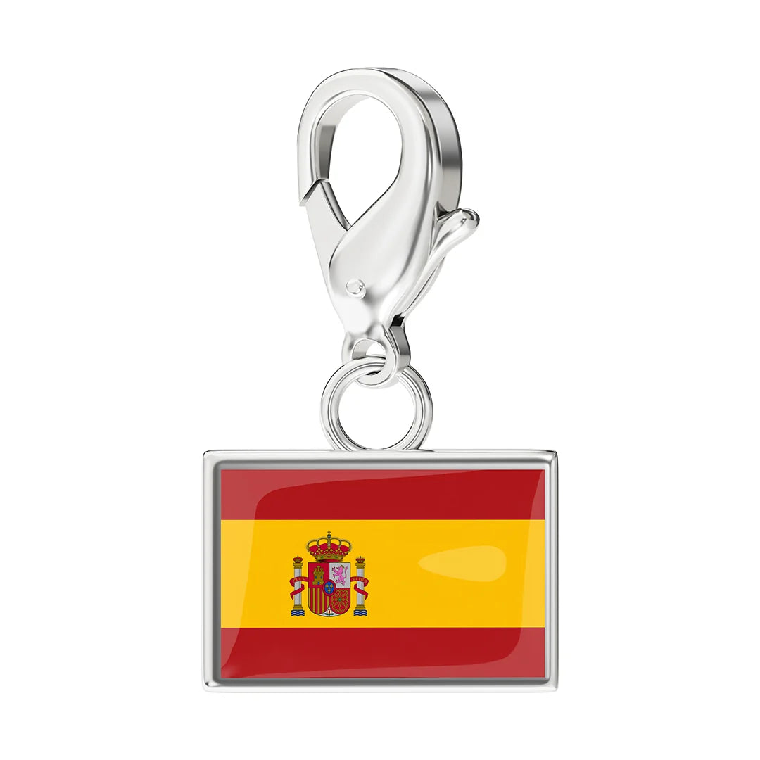 EveryPlace - Premium 316L Stainless Steel Flag Charms