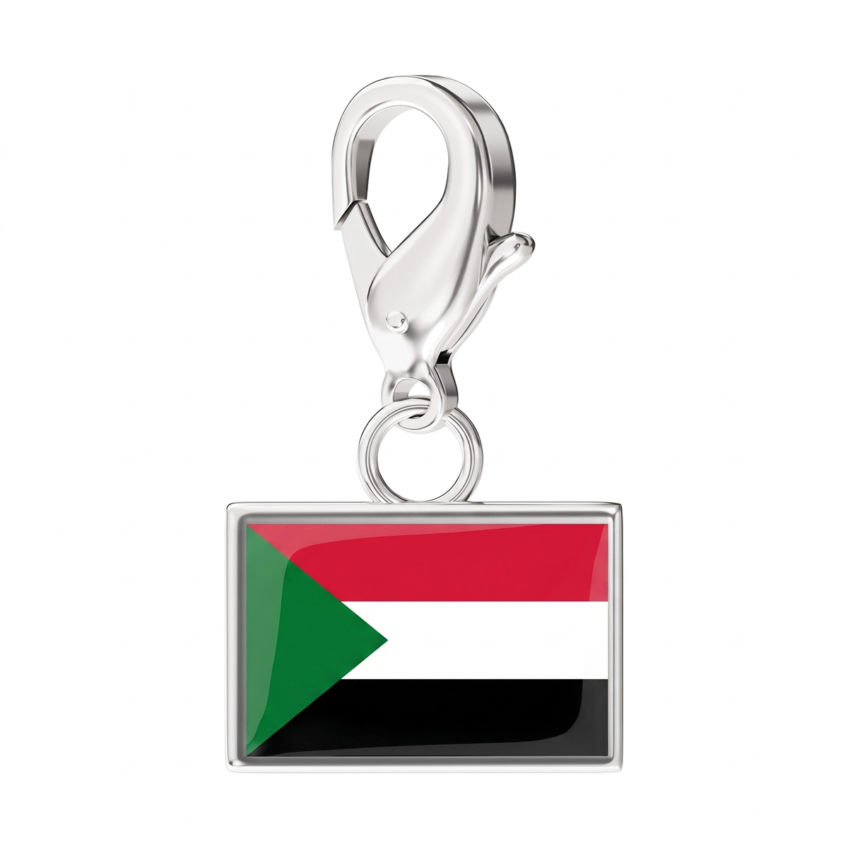 EveryPlace - Premium 316L Stainless Steel Flag Charms