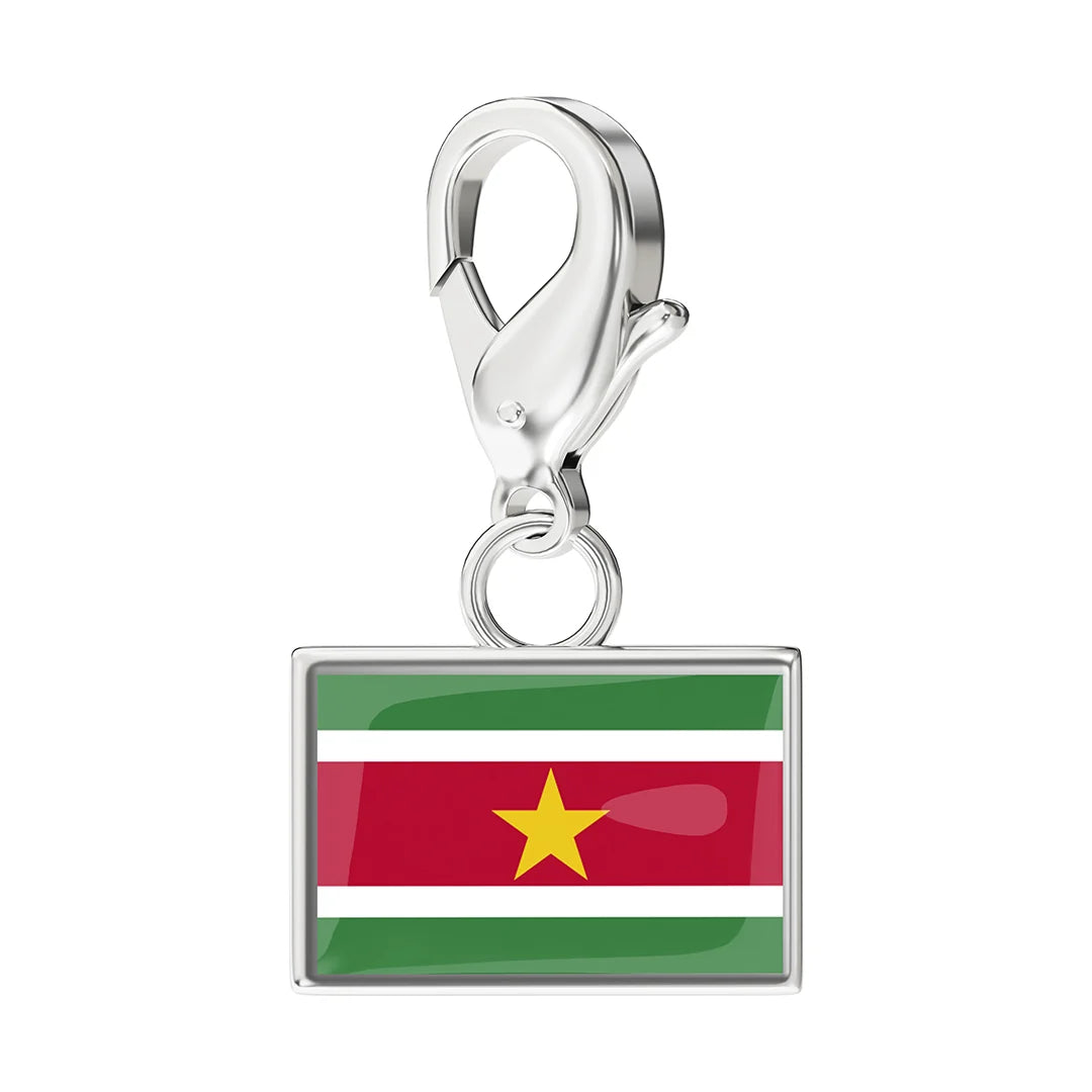 EveryPlace - Premium 316L Stainless Steel Flag Charms