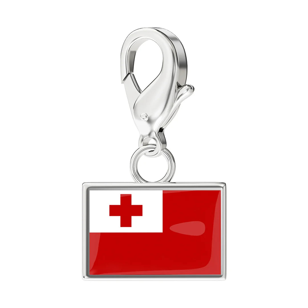 EveryPlace - Premium 316L Stainless Steel Flag Charms