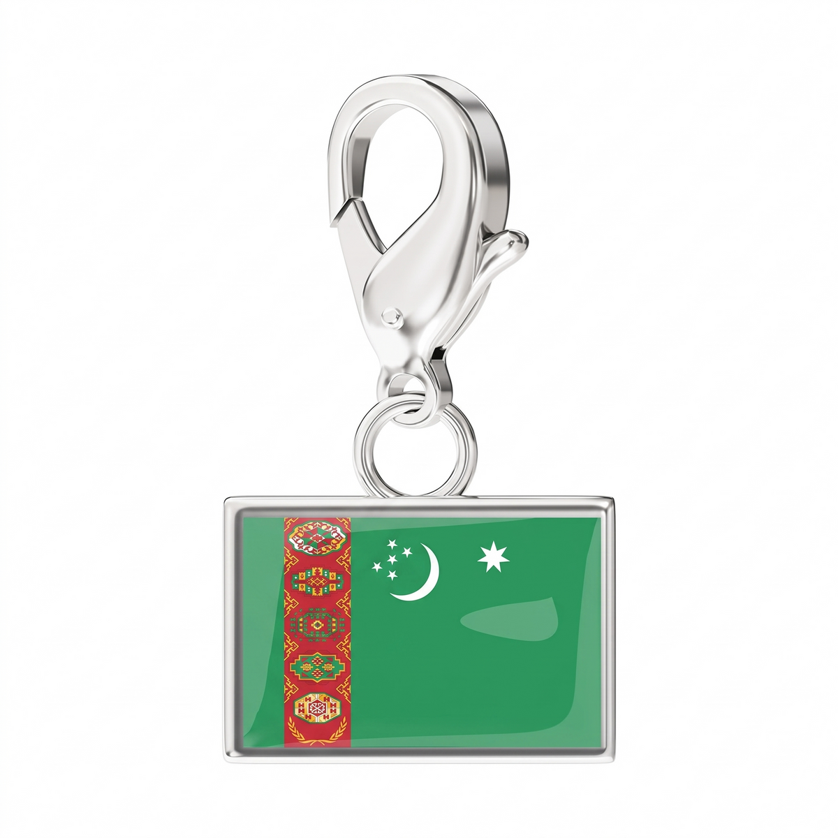 EveryPlace - Premium 316L Stainless Steel Flag Charms