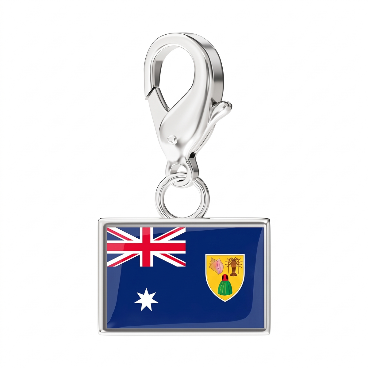 EveryPlace - Premium 316L Stainless Steel Flag Charms