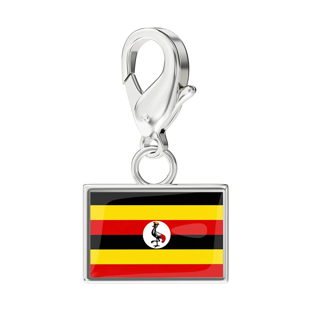 EveryPlace - Premium 316L Stainless Steel Flag Charms