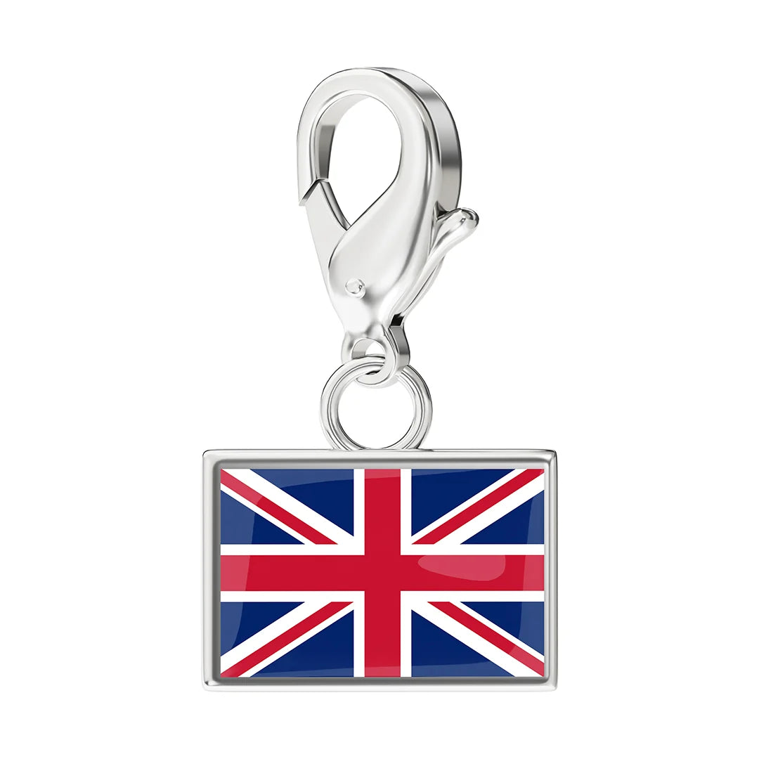 EveryPlace - Premium 316L Stainless Steel Flag Charms