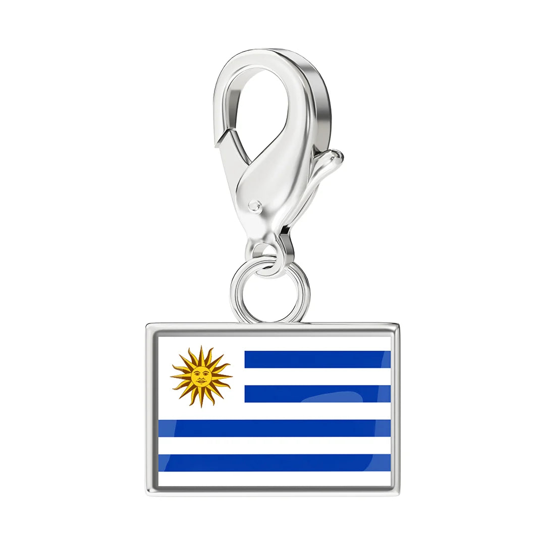 EveryPlace - Premium 316L Stainless Steel Flag Charms