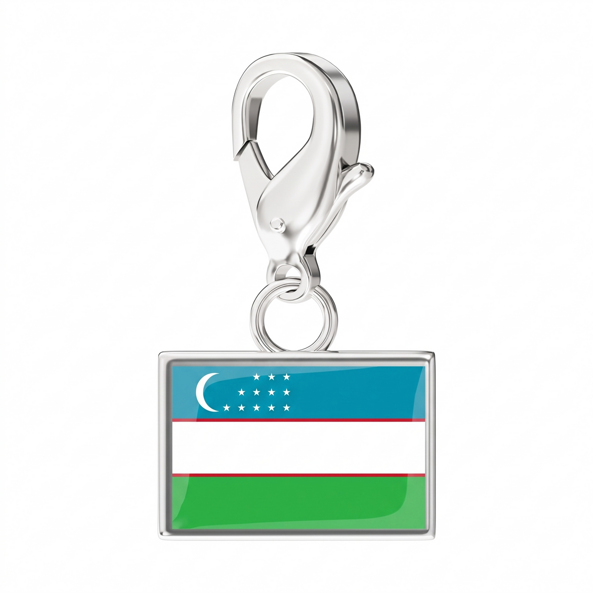 EveryPlace - Premium 316L Stainless Steel Flag Charms