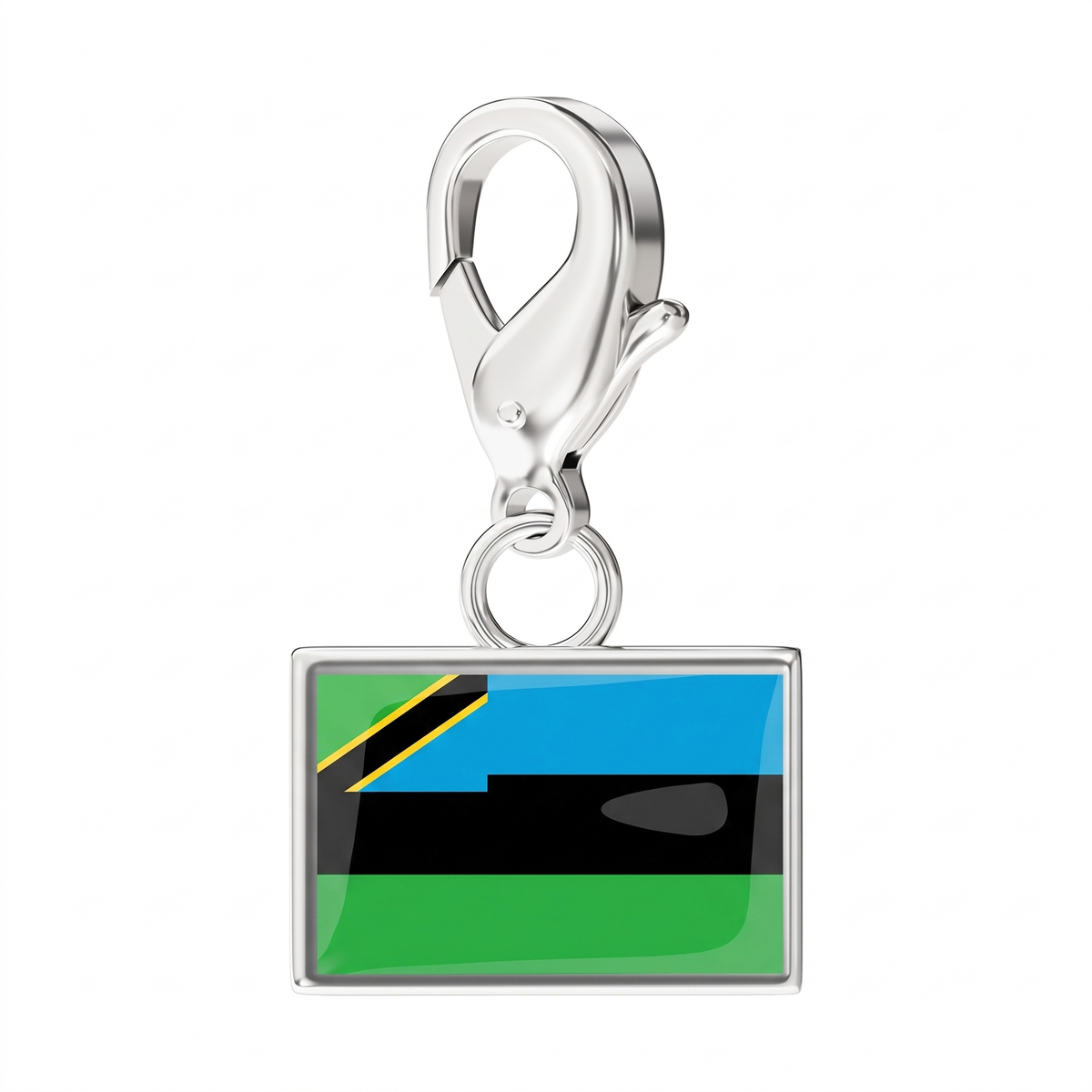 EveryPlace - Premium 316L Stainless Steel Flag Charms